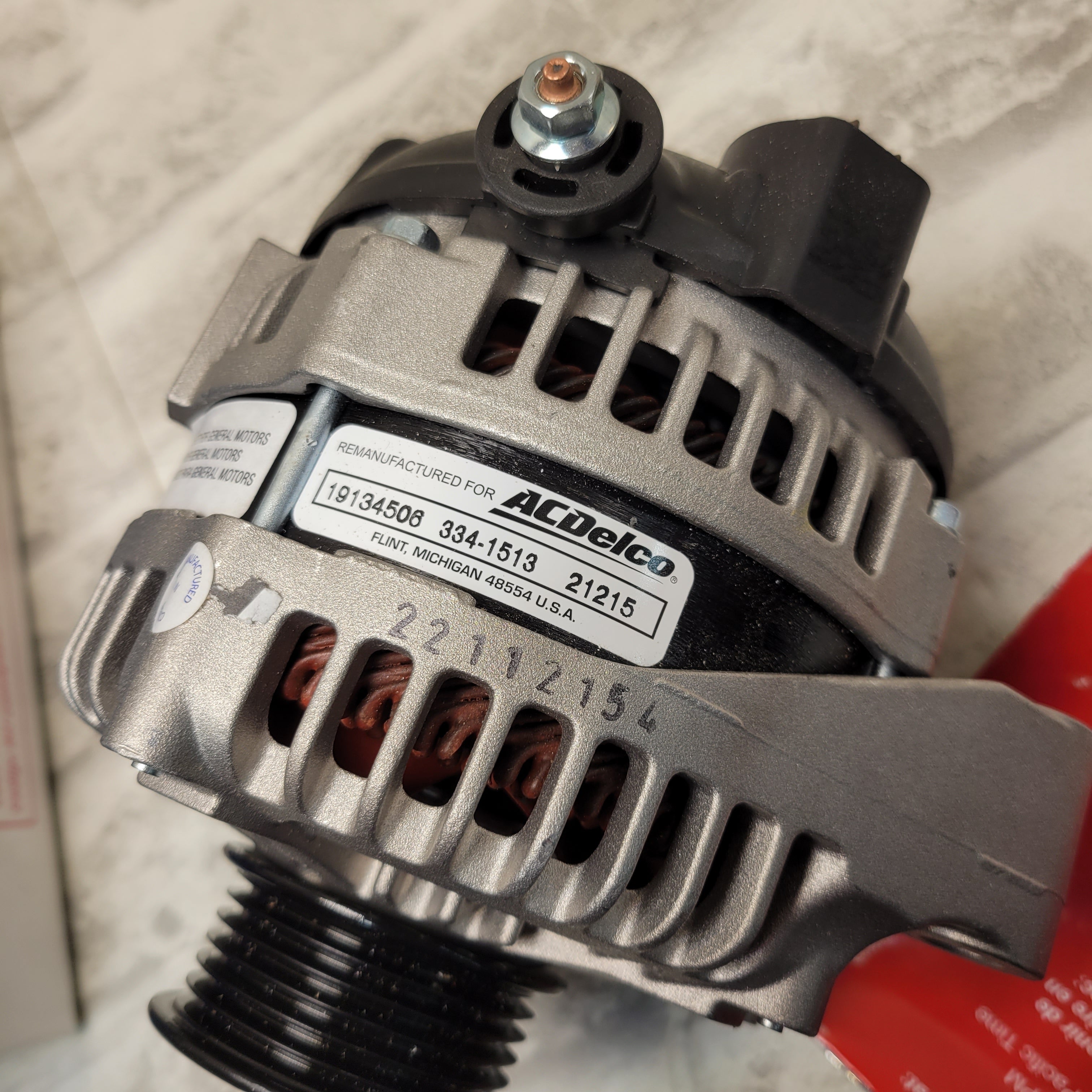 ACDelco Gold 334-1513 Alternator, Remanufactured (7849698459886)
